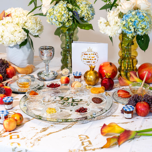 Rosh Hashanah Luxury Gift Set - Silver