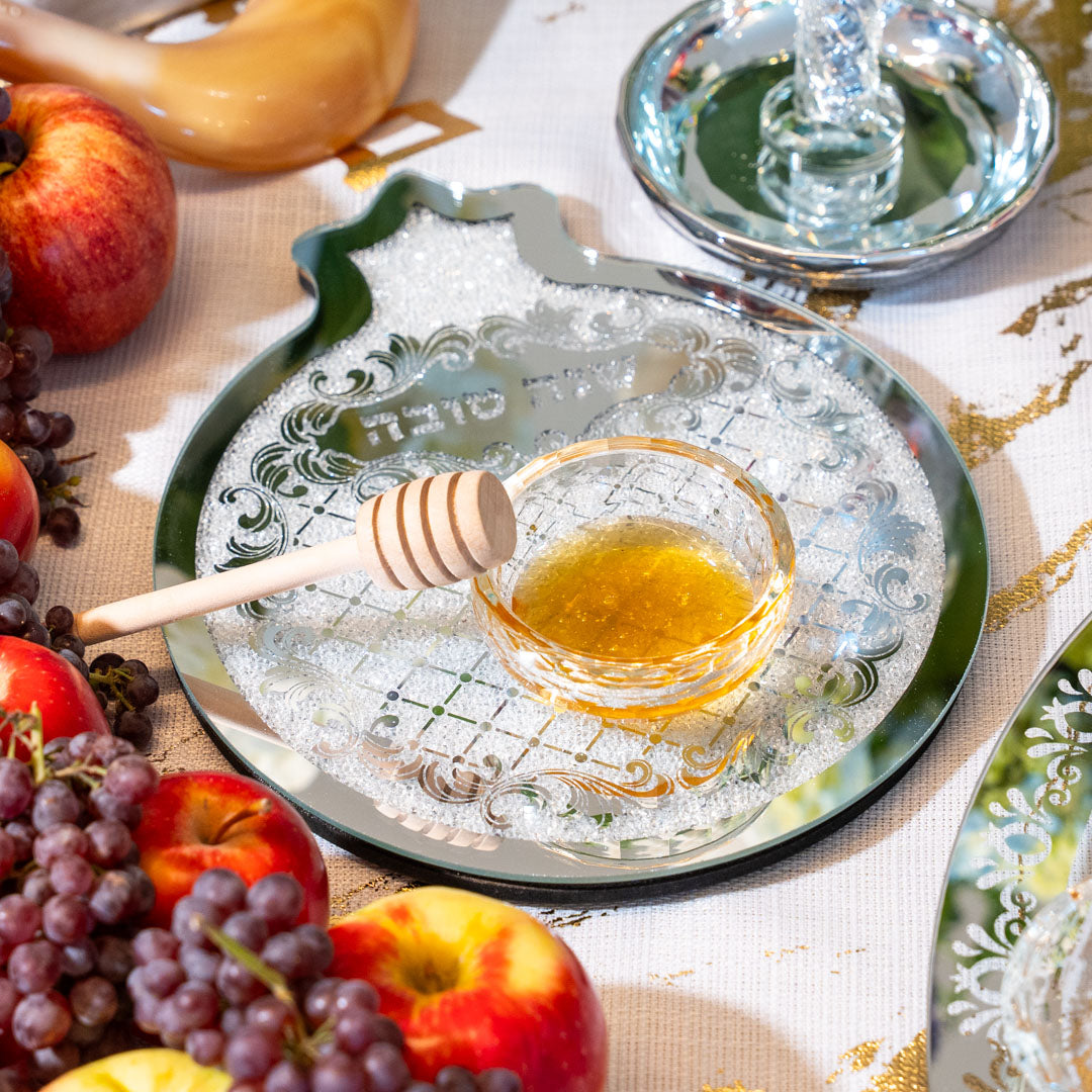 Crystal Honey Plate