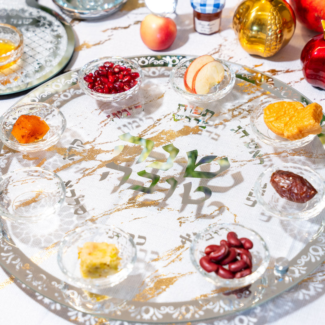 Rosh Hashanah Luxury Gift Set - Silver