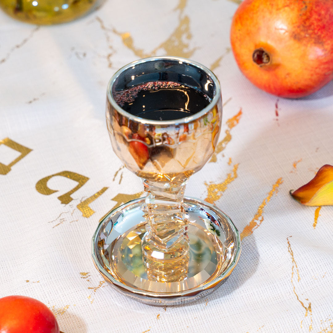 Kiddush Cup "The Bible Rivers"