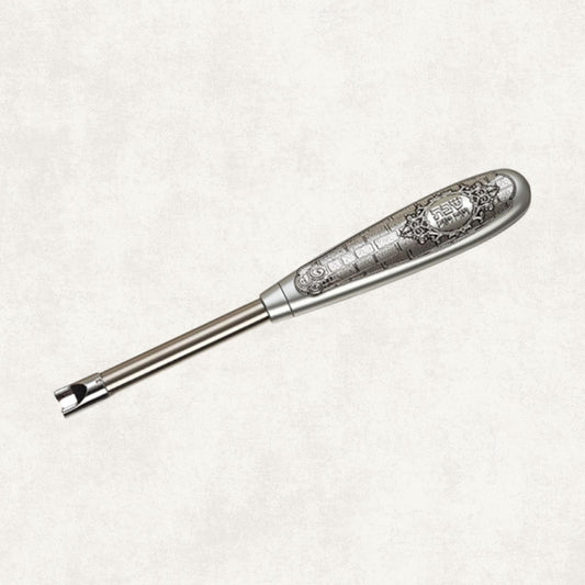 Decorative Silver Shabbat Candle Lighter