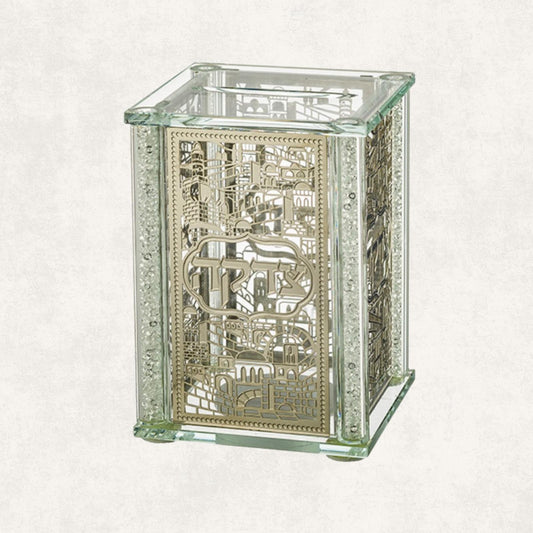 Crystal Tzedaka Box