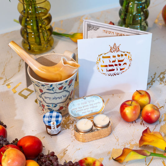 Jerusalem Design Travel Shabbat Candle Holder – Nickel Finish